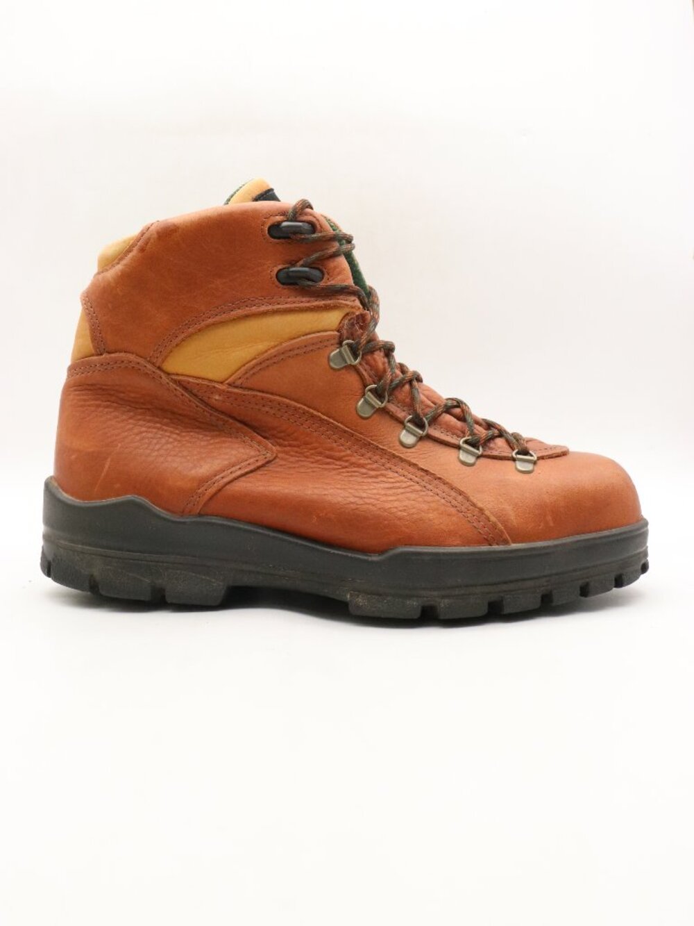 Wolverine Tacoma Men's 11.5 W Durashocks 6 Steel Toe Boot  Brown Leather USA